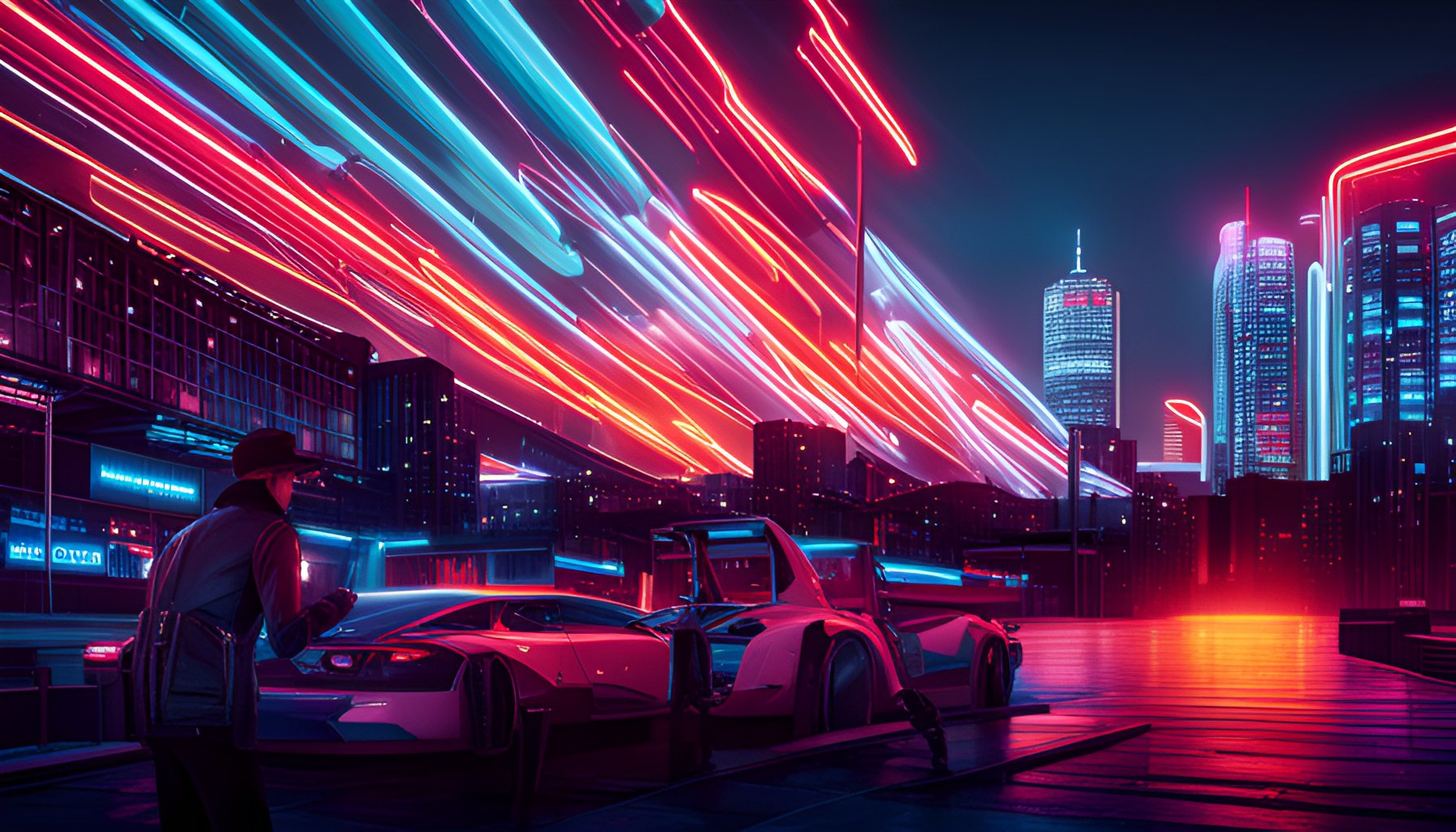 Bright Skies: Neon-inspired Celestial Events - NeonHub