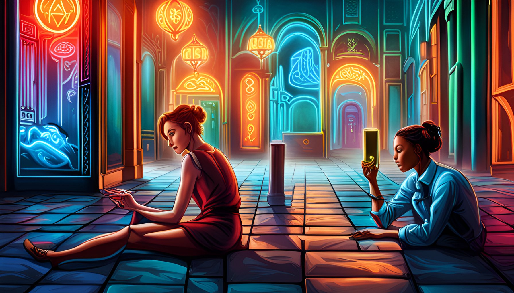 Neon Literary Themes: Exploring Neon in Literature - NeonHub