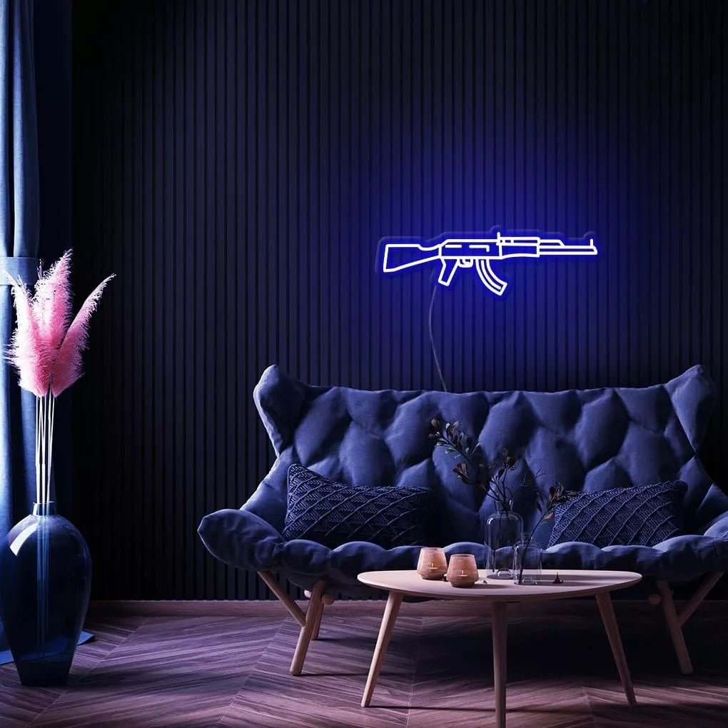 "AK Rifle" Neon Sign - NeonHub
