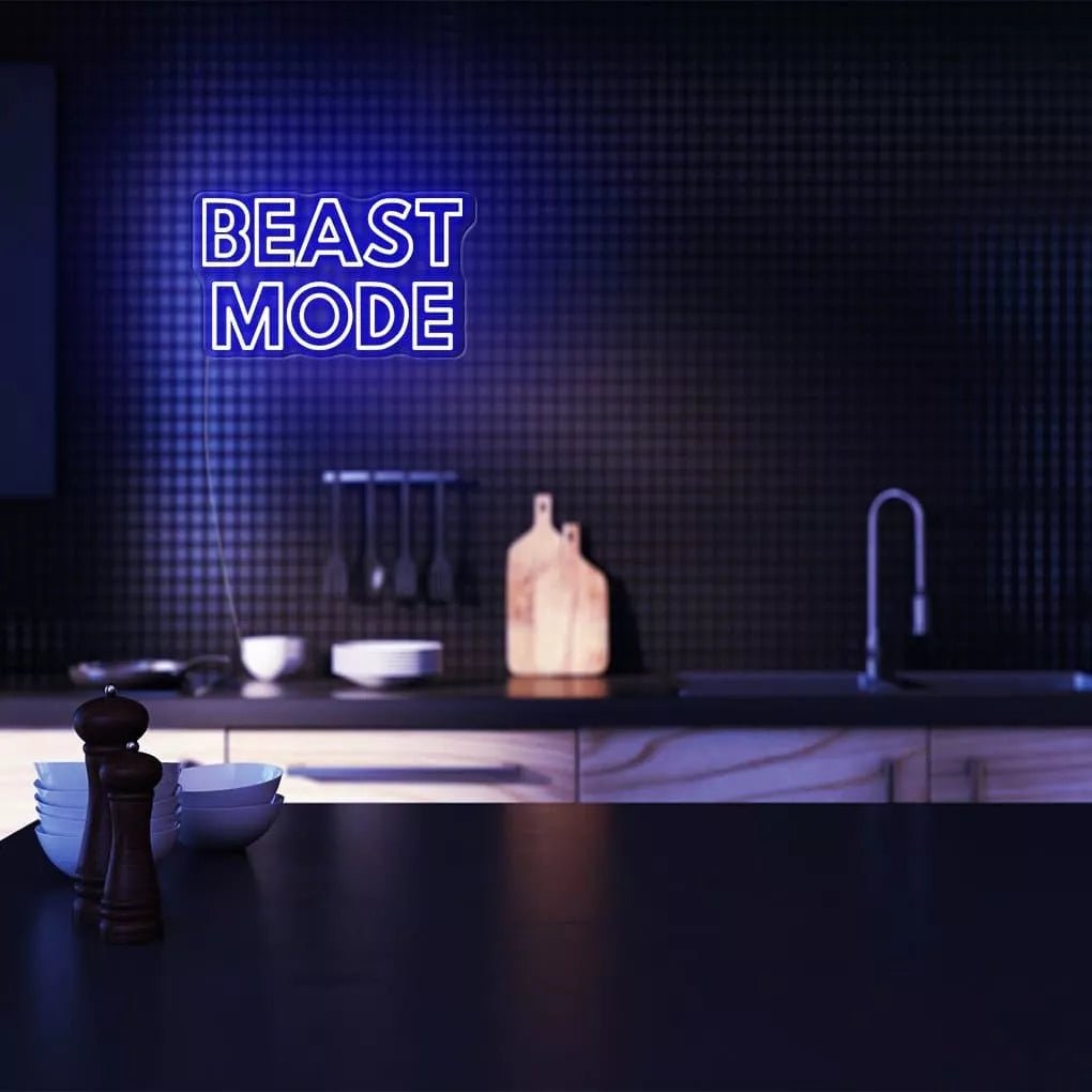 "Beast Mode" Neon Sign - NeonHub