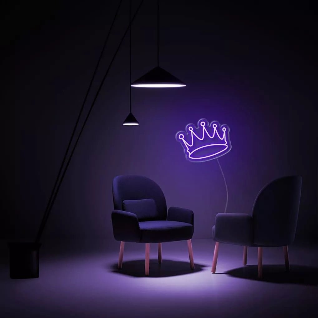 "Crown" Neon Sign - NeonHub