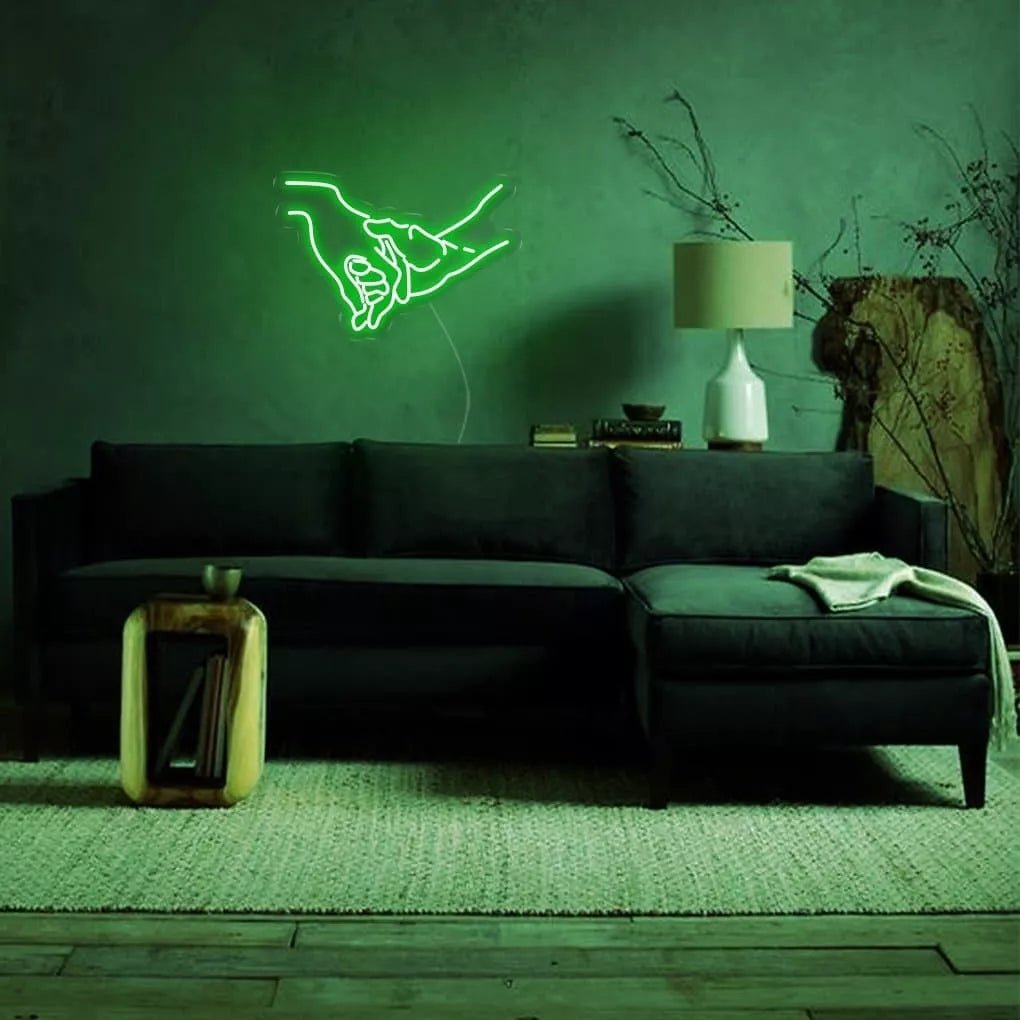 "Guiding Hand" Neon Sign - NeonHub