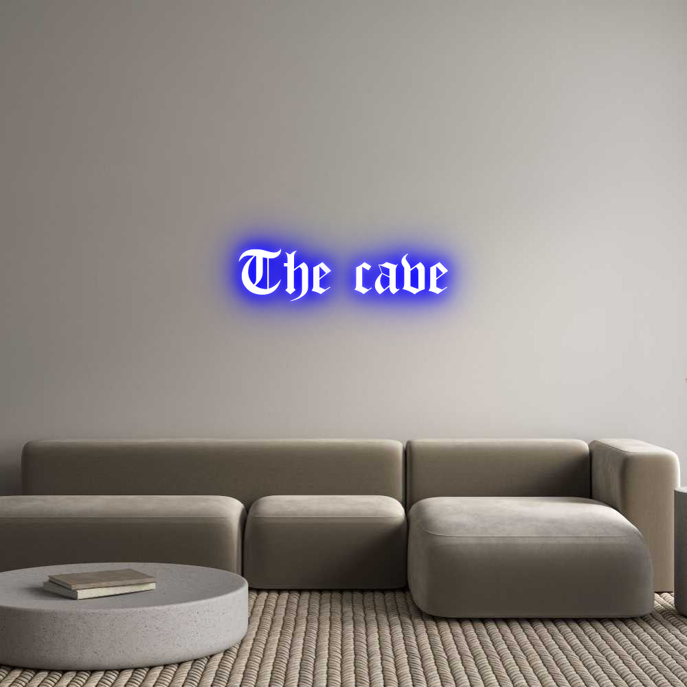 Custom Neon: The cave