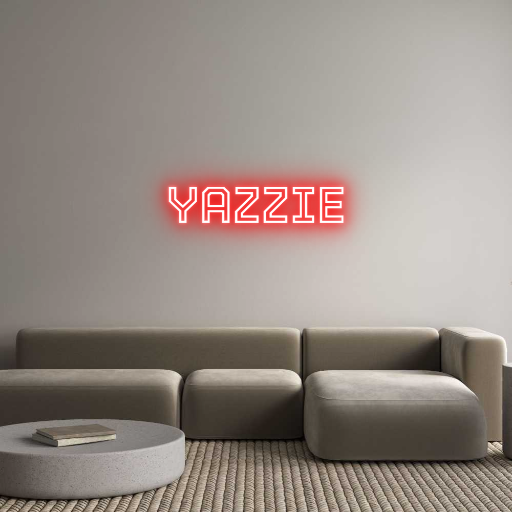 Custom Neon: YAZZIE