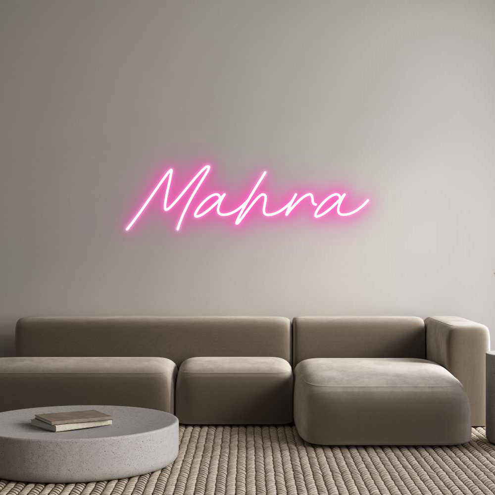 Custom Neon: ❤️Mahra❤️