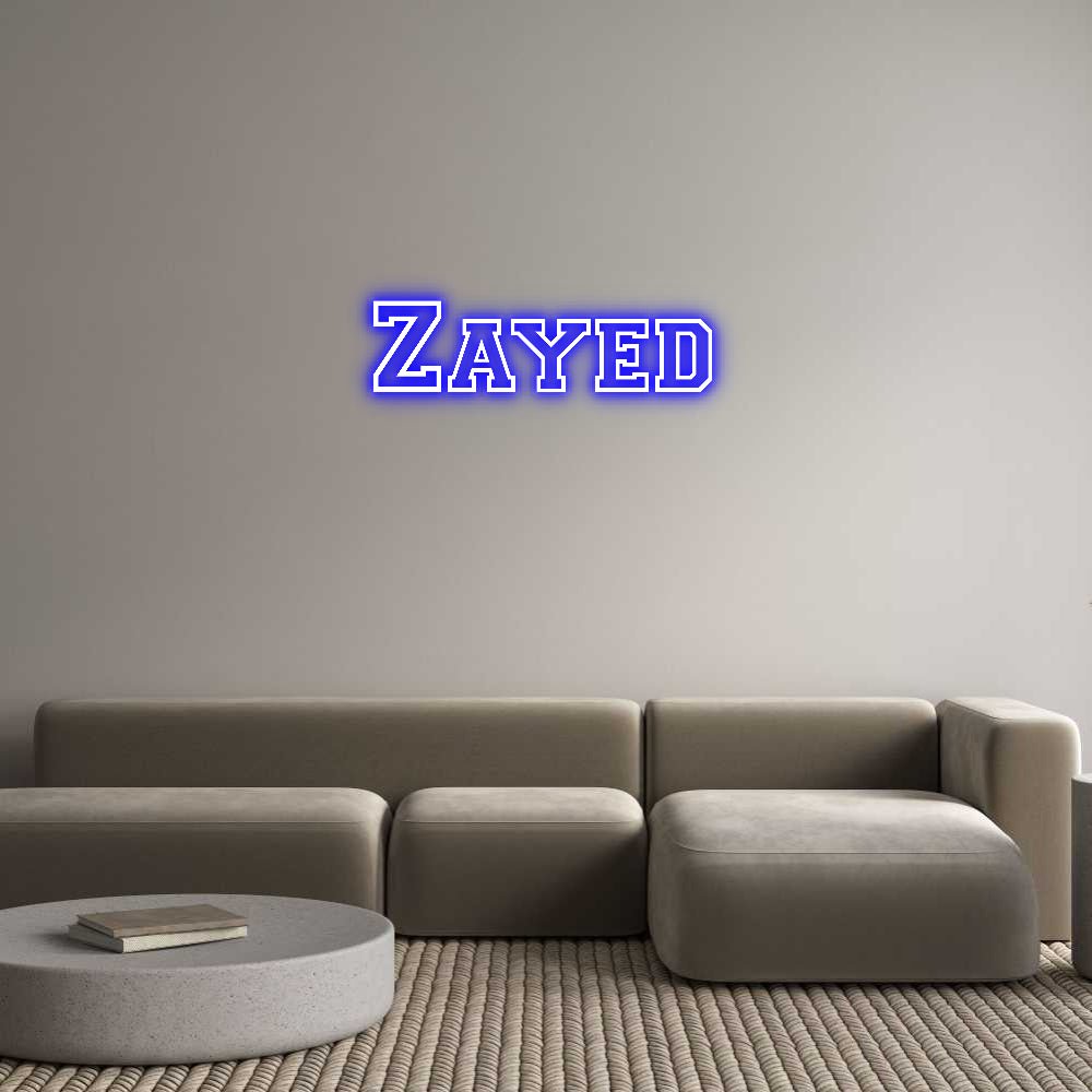 Custom Design: Zayed - NeonHub
