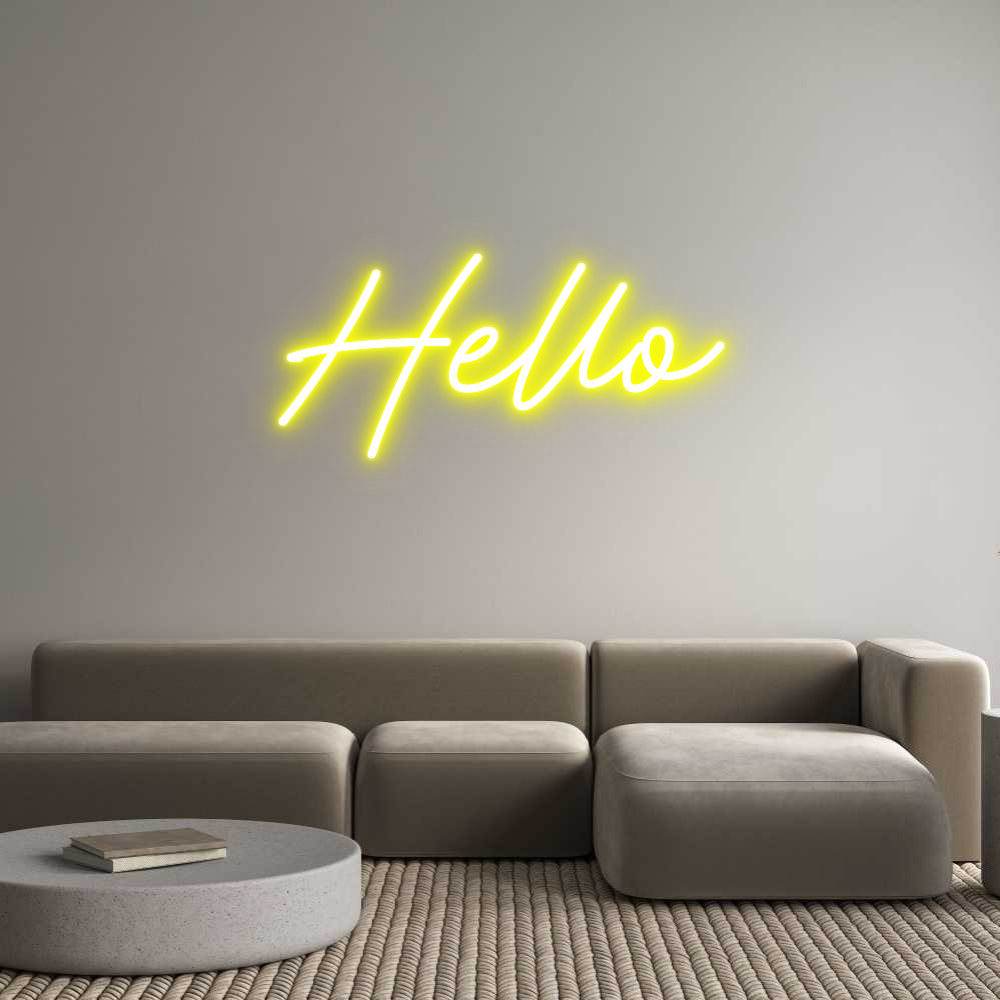 Custom Neon: Hello