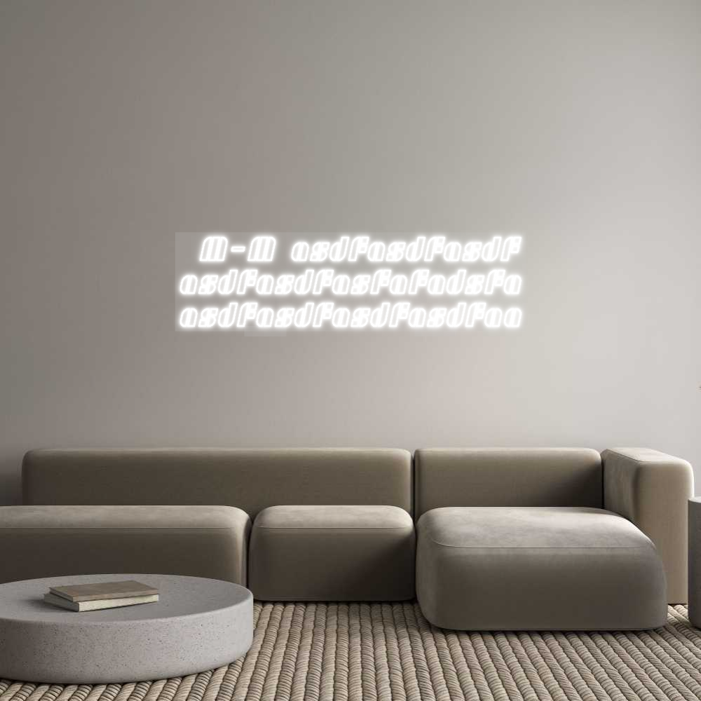 Custom Neon: M-M asdfasdfa...