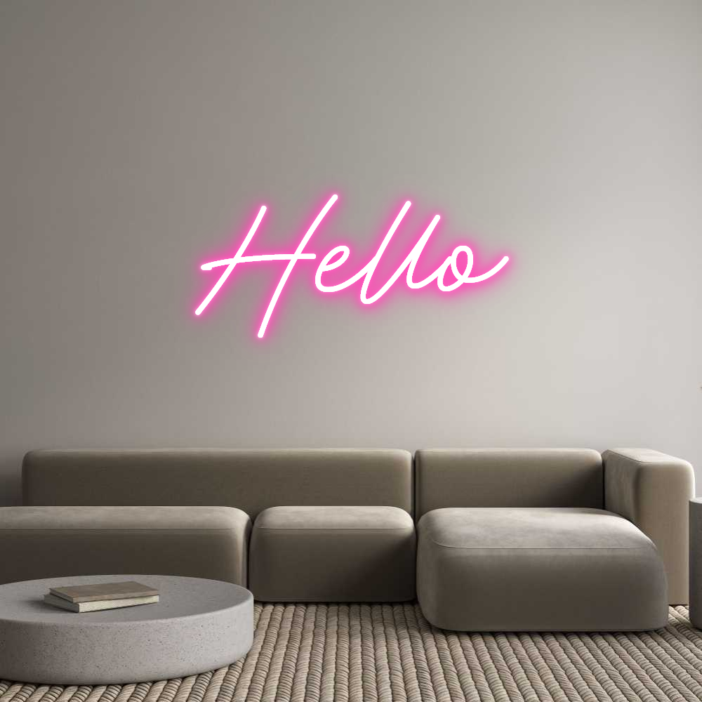 Custom Neon: Hello