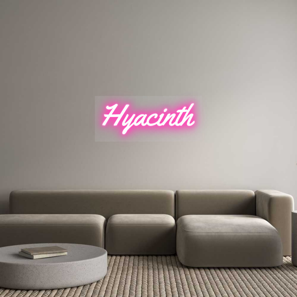 Custom Neon: Hyacinth