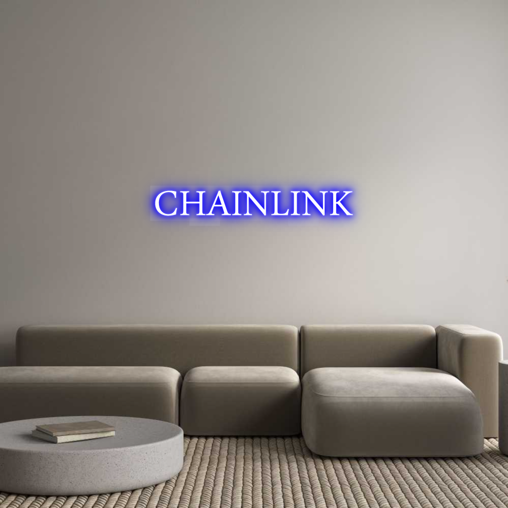 Custom Neon: CHAINLINK