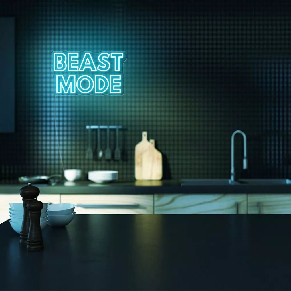 "Beast Mode" Neon Sign - NeonHub