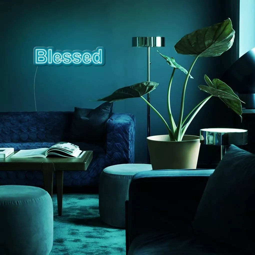"Blessed" Neon Sign - NeonHub