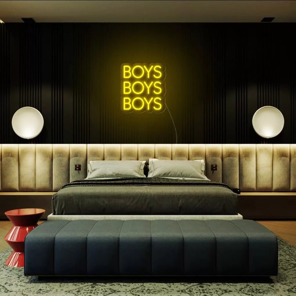 "Boys" Neon Sign - NeonHub