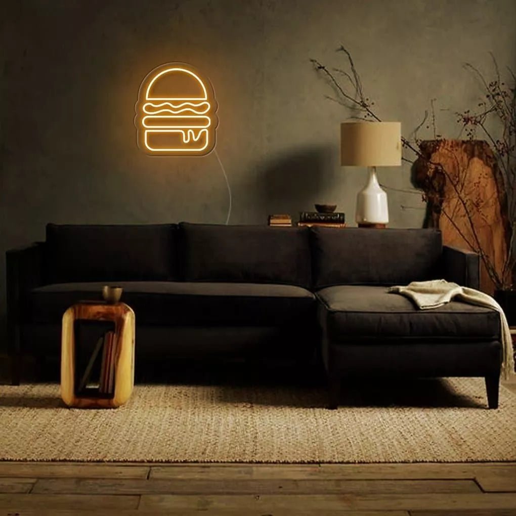 "Burger" Neon Sign - NeonHub