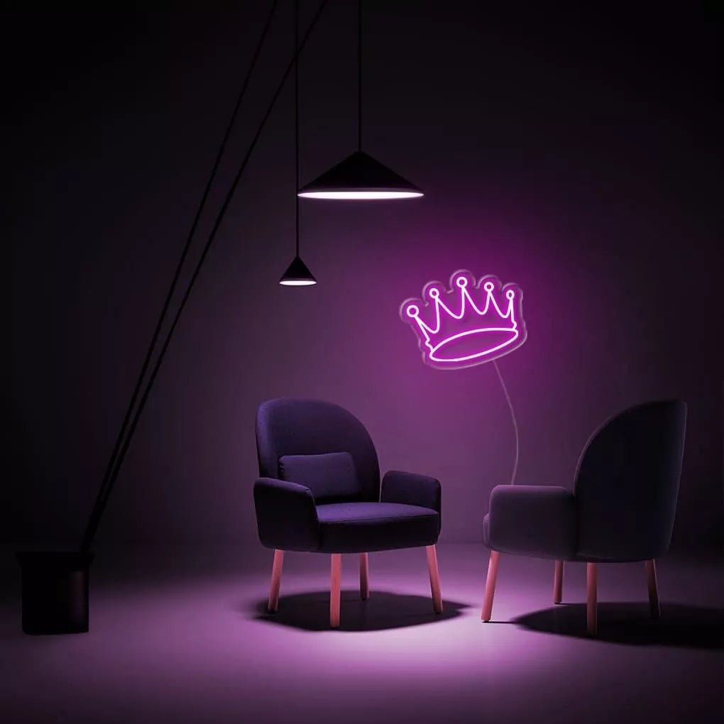 "Crown" Neon Sign - NeonHub