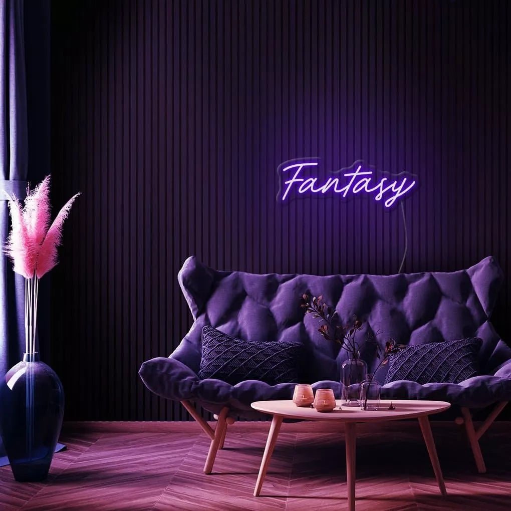 "Fantasy" Neon sign - NeonHub