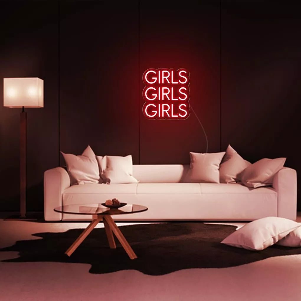"GIRLS" Neon Sign - NeonHub