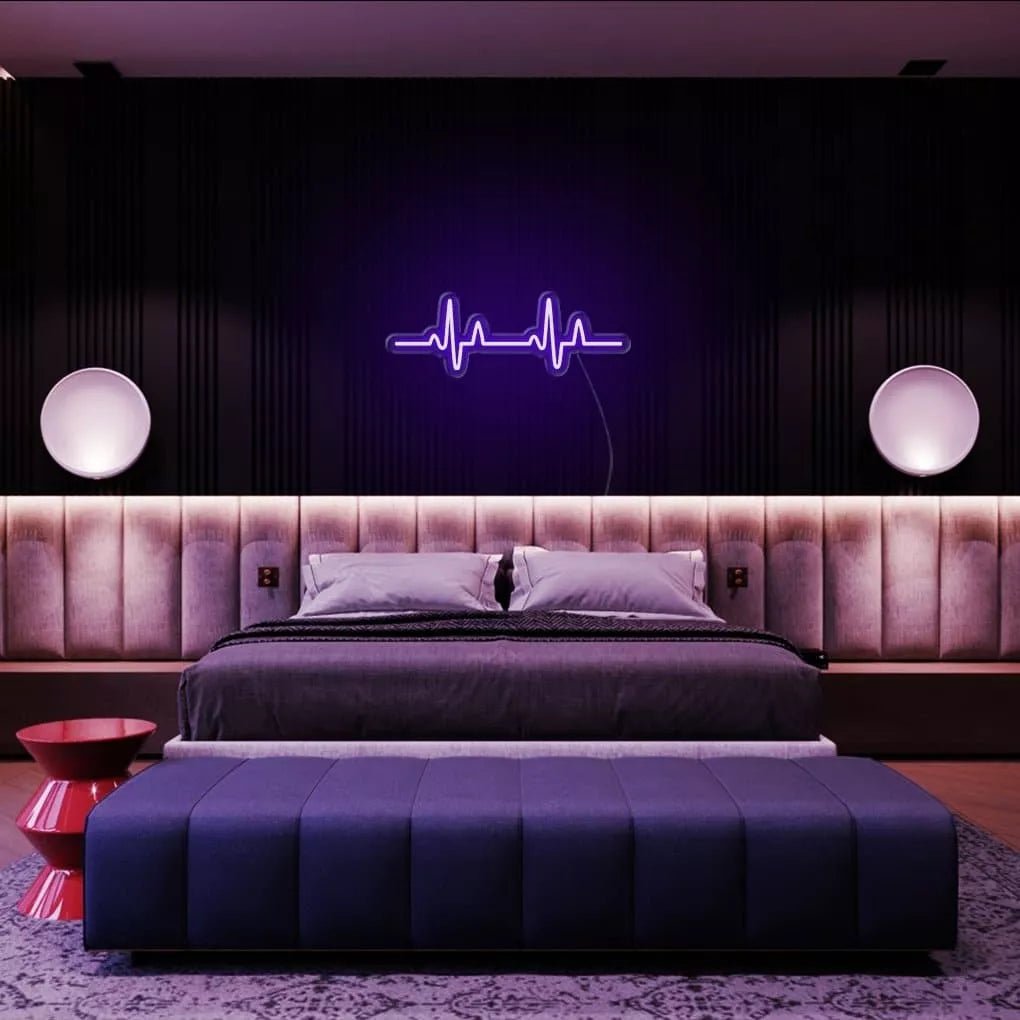"Heart Beat" Neon Sign - NeonHub