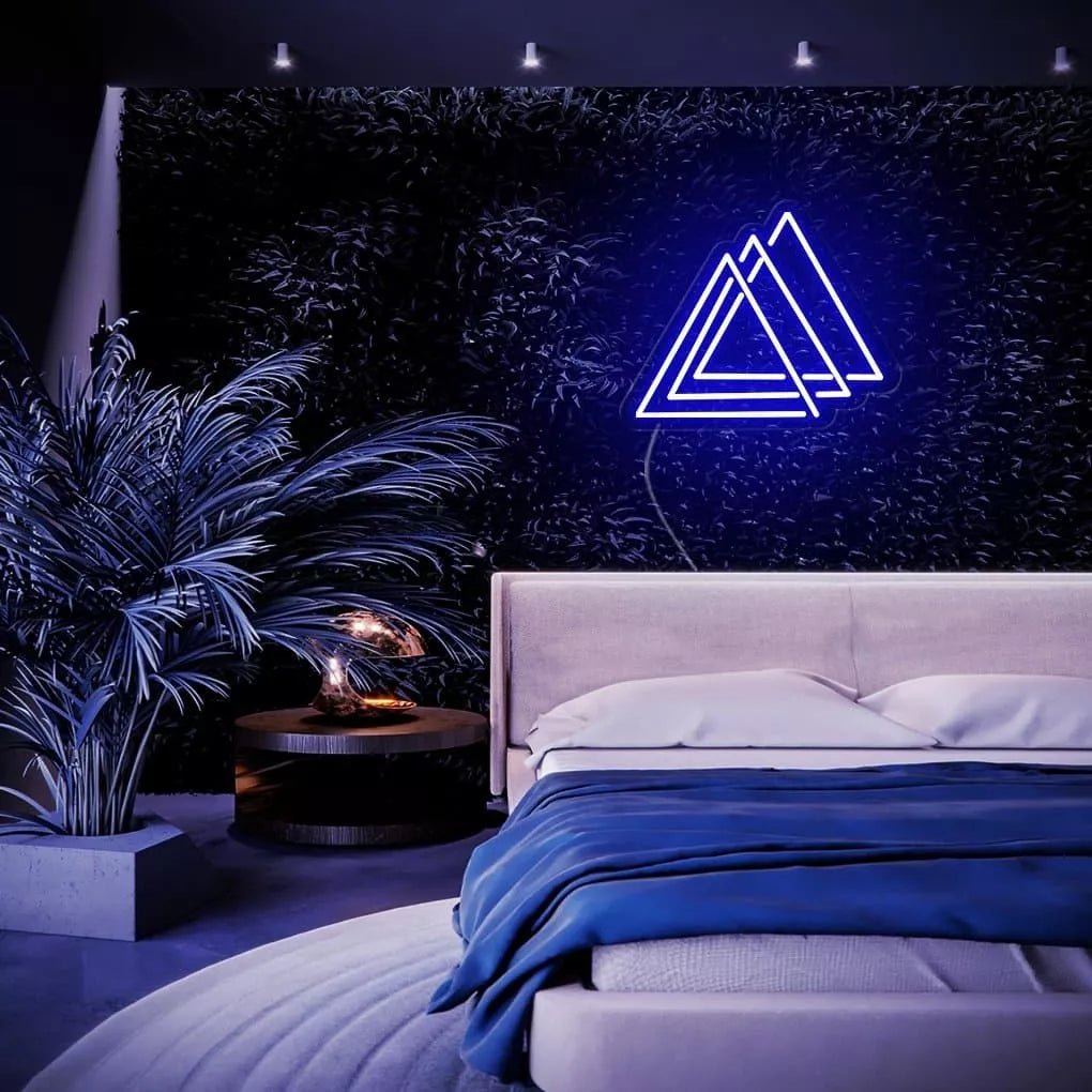 "Triangle" Neon Sign - NeonHub