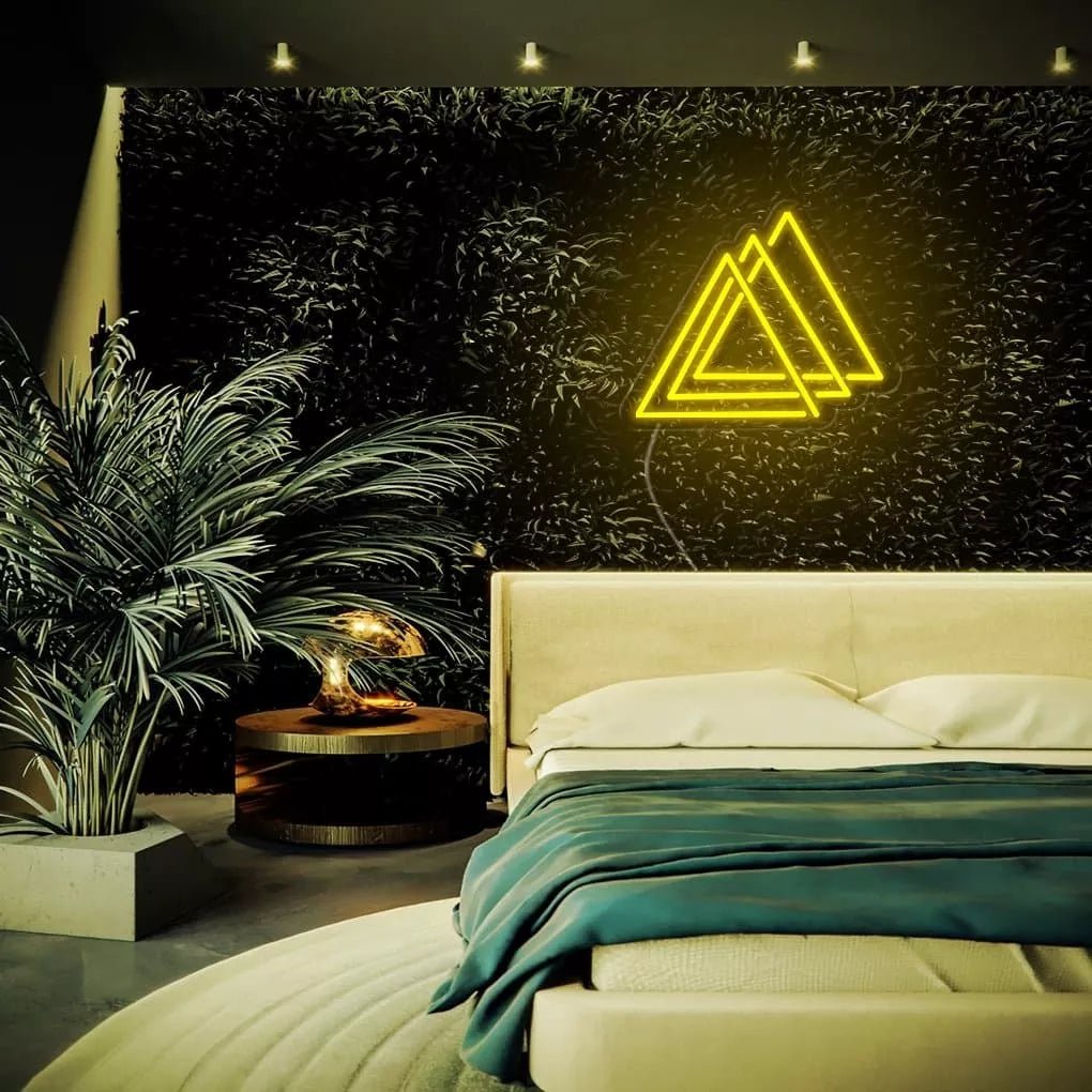 "Triangle" Neon Sign - NeonHub